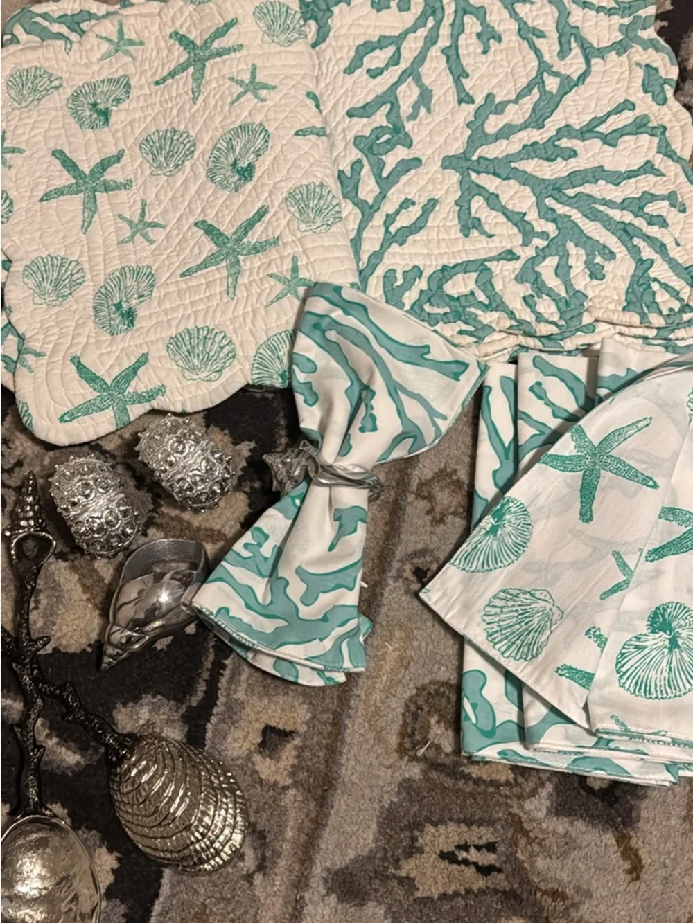 Brand new, Coastal Themed Entertaining set
